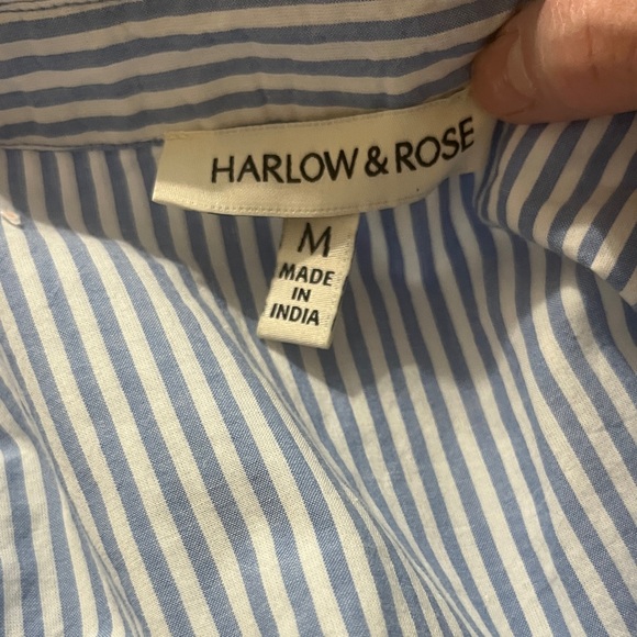 Chic Striped Long Sleeve Dress - Picture 6 of 7